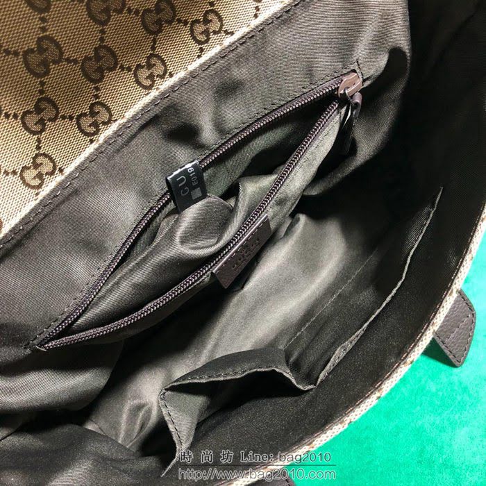 GUCCI 古馳男包 新款 374429 pvc配皮 雙G帆布 Gucci單肩斜挎包